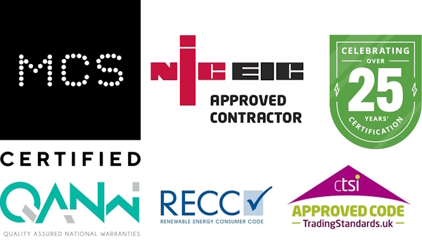 M&J Williams Electrical certifications